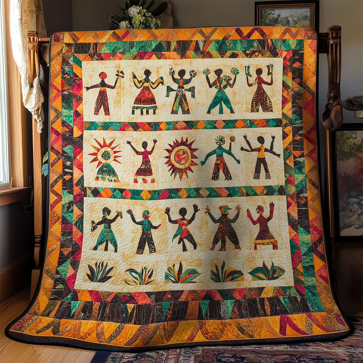 Legacy Of Ethnic Art WN0411009CL Quilt