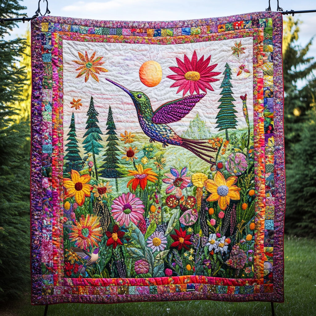 Hummingbird WU0710005CL Quilt