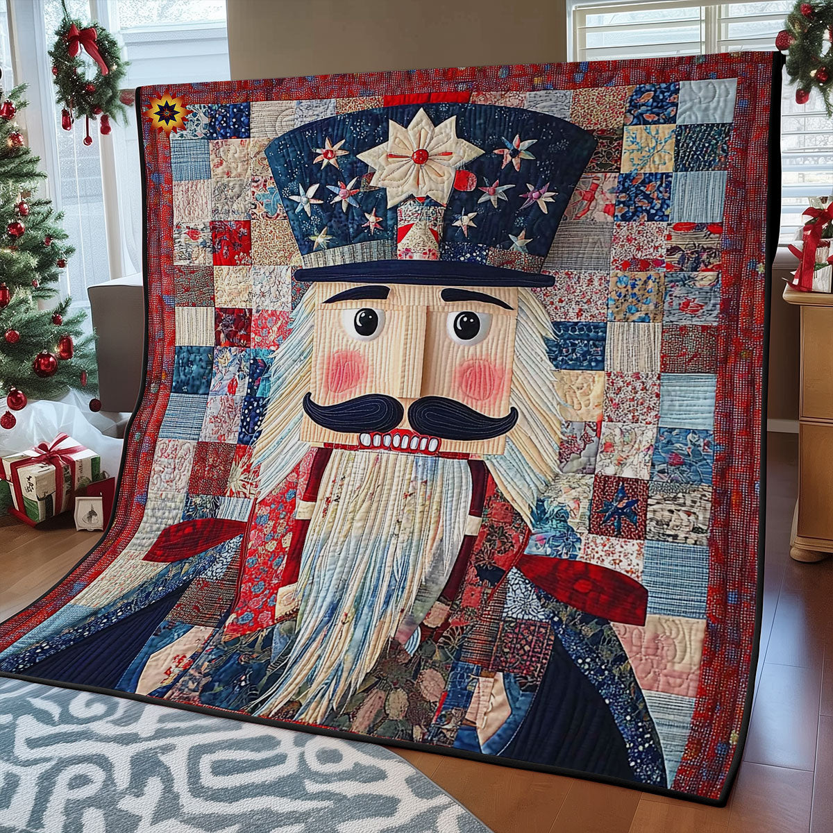 Nutcracker WY2111043CL Quilt