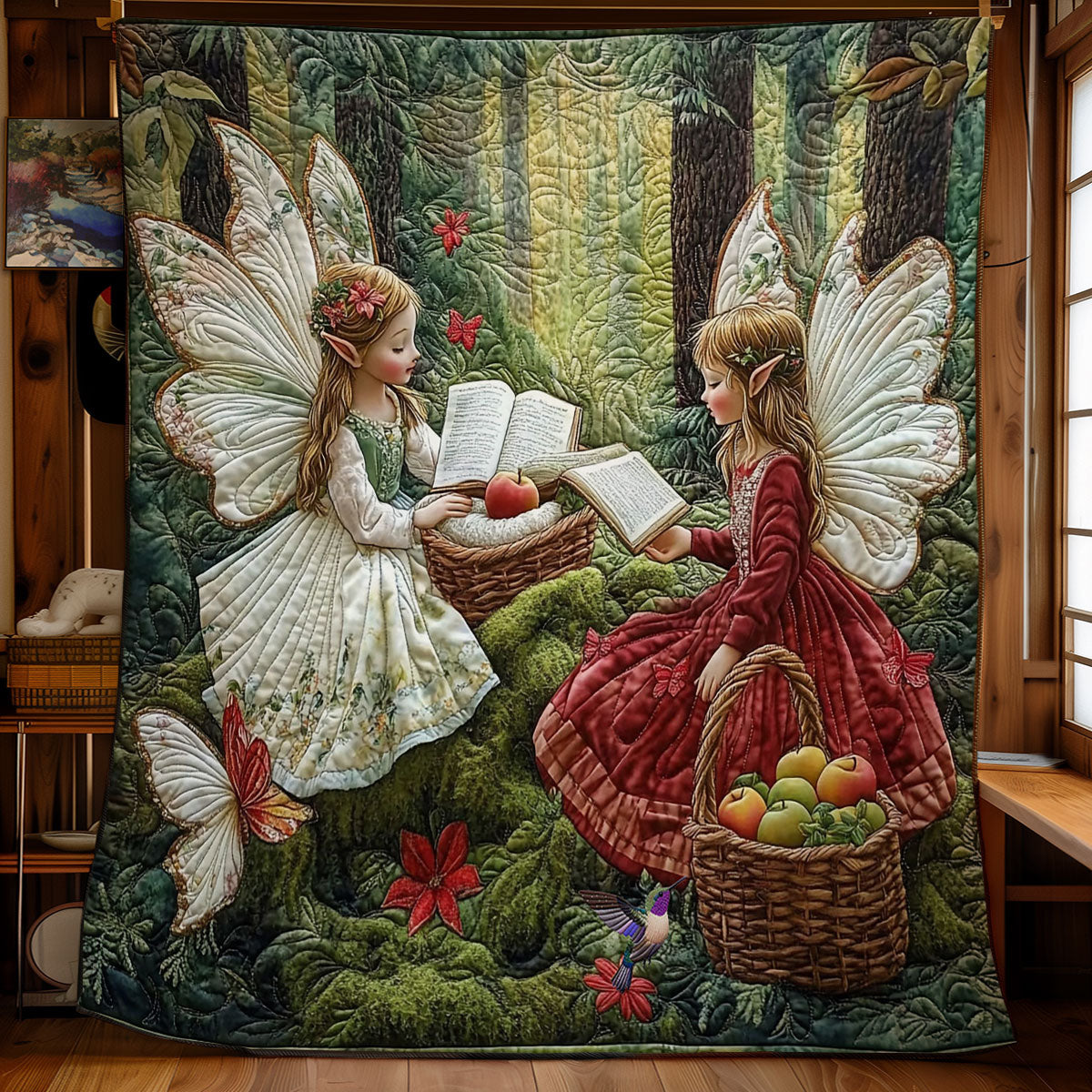 Butterfly Girl WY2811006CL Quilt