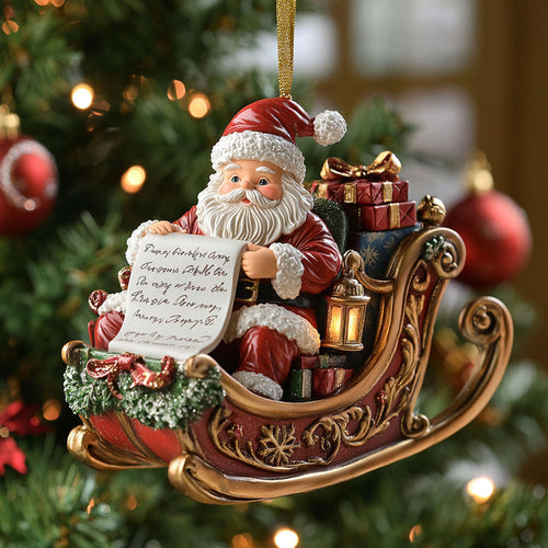 Santa Mission CP1810037CL Christmas Ornament