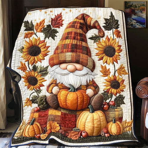 Gnome Pumpkin WX0302030CL Quilt