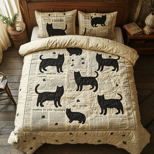 Cat In Book WY2802122CL Duvet Cover Set