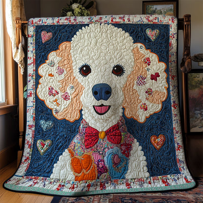 Poodle Lovely WX0412042CL Quilt