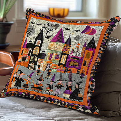 Halloween Witches' Trick Or Treat WN0310105CL Quilt Pillow Case