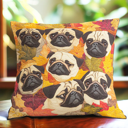 Collection Sad Pug WP0108027CL Quilt Pillow Case