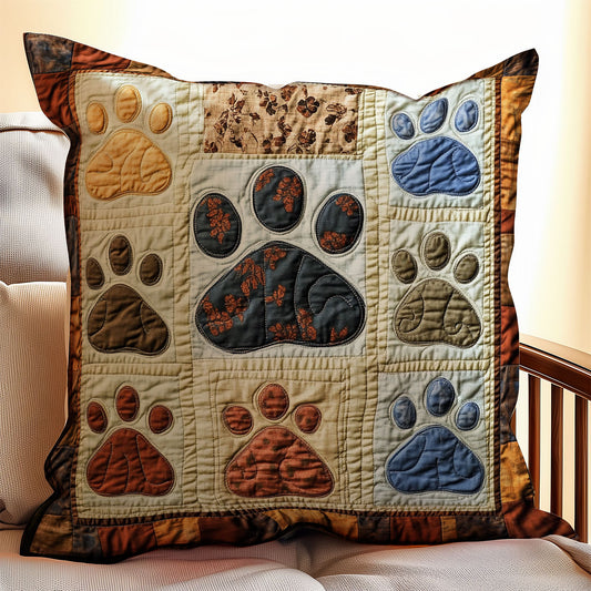 Dog Paw WX2001129CL Quilt Pillow Case
