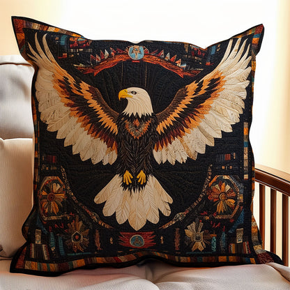Eagle Native American WX2001135CL Quilt Pillow Case