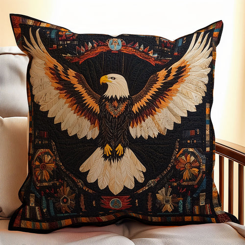 Eagle Native American WX2001135CL Quilt Pillow Case