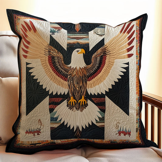 Eagle Native American WX2001130CL Quilt Pillow Case