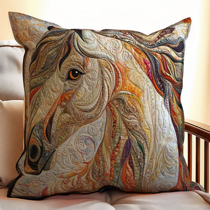 Horse WX2001143CL Quilt Pillow Case