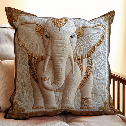 Luxurious Elephant WX2001155CL Quilt Pillow Case