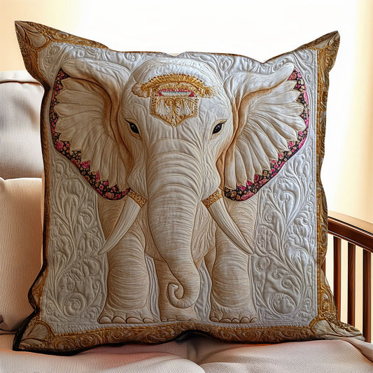 Luxurious Elephant WX2001156CL Quilt Pillow Case