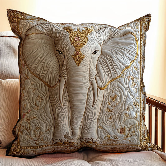 Luxurious Elephant WX2001157CL Quilt Pillow Case
