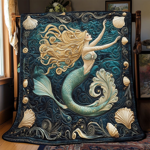 Marine Mermaid WX2802042CL Quilt