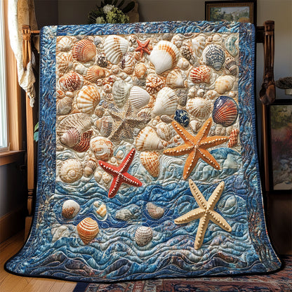 Marine Seashell WX0303086CL Quilt