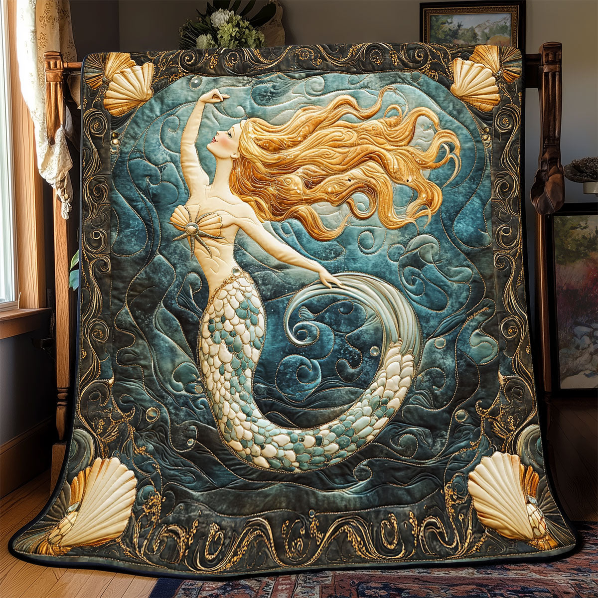 Pretty Mermaid WX2301030CL Quilt