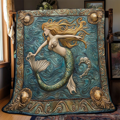 Pretty Mermaid WX2301025CL Quilt