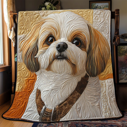 Shih Tzu Cute WX0303096CL Quilt