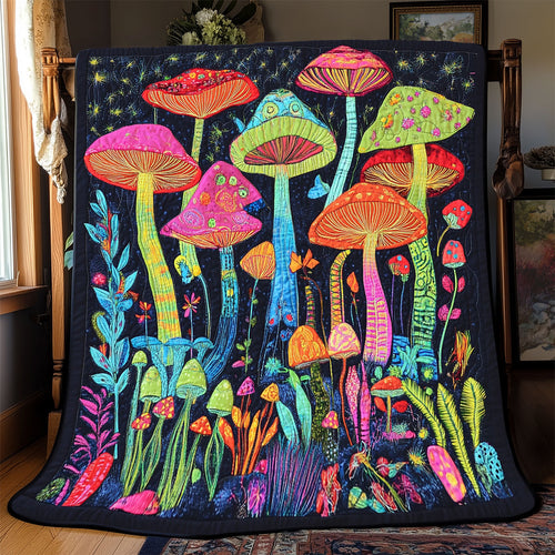 Vibrant Mushroom WX03030102CL Quilt