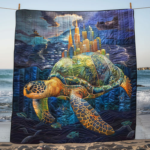 Ancient City Turtle WP2108003CL Quilt