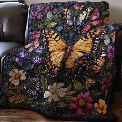 Butterfly Pollination WP0108015CL Quilt