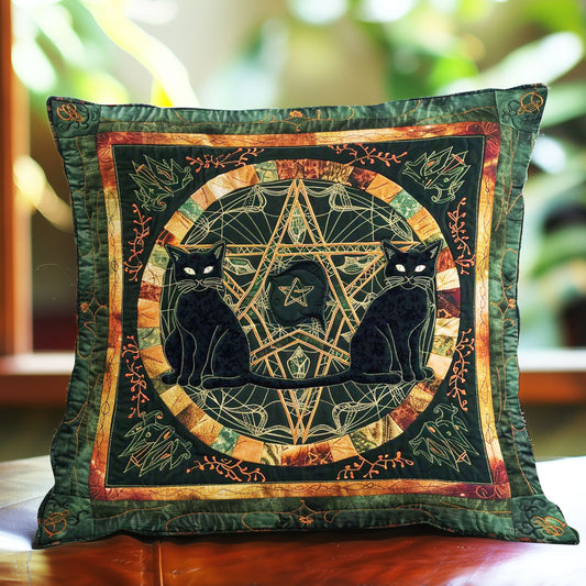 Tree Of Life Pentacle WP3007001CL Quilt Pillow Case