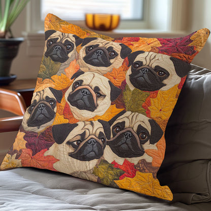 Collection Sad Pug WP0108027CL Quilt Pillow Case