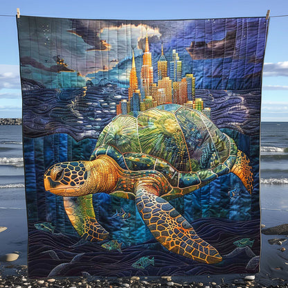 Ancient City Turtle WP2108003CL Quilt