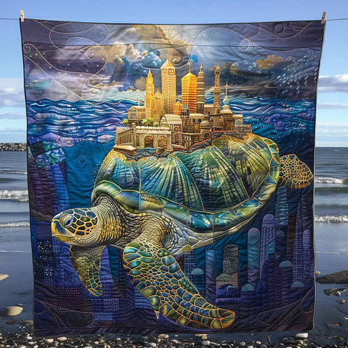 Atlantis Turtle WP2108005CL Quilt