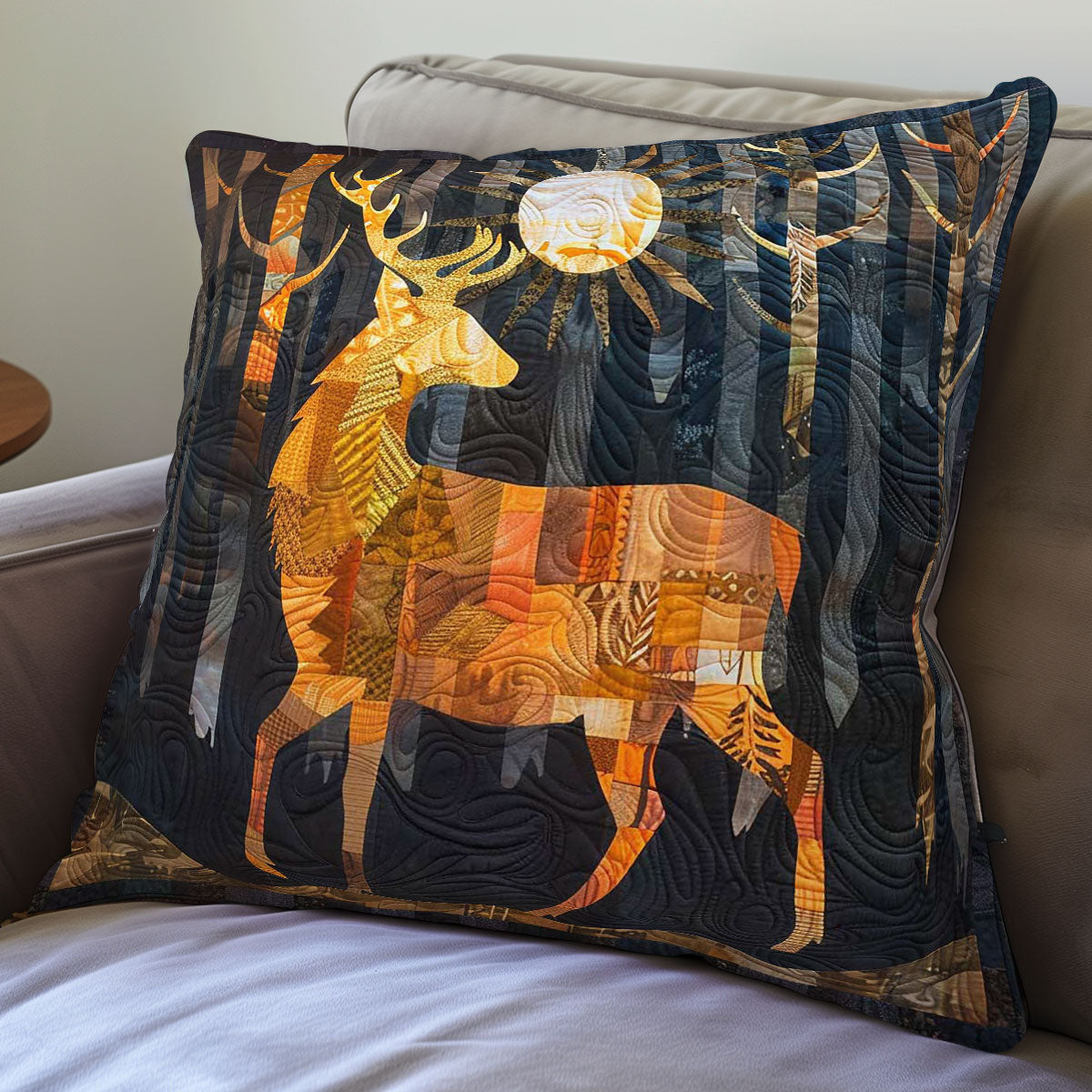 Stag in Sunlight WP3007024CL Quilt Pillow Case