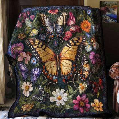 Butterfly Pollination WP0108015CL Quilt