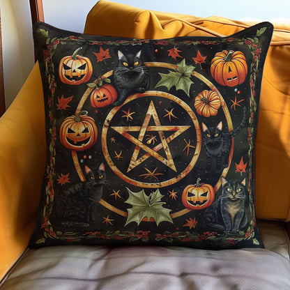 Pentacle Halloween Wicca WP3007017CL Quilt Pillow Case