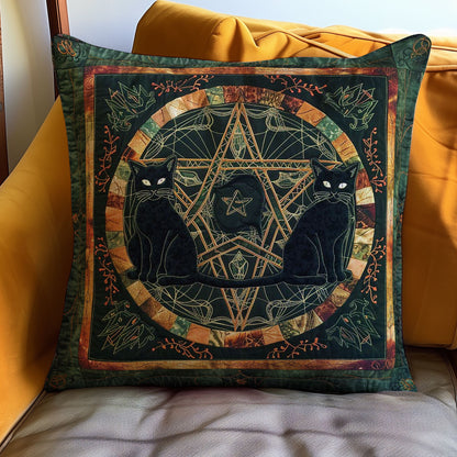 Tree Of Life Pentacle WP3007001CL Quilt Pillow Case