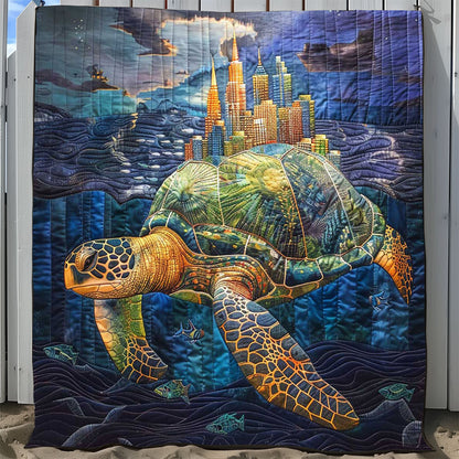 Ancient City Turtle WP2108003CL Quilt