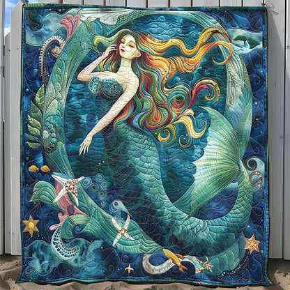 Mermaid Princess WP2108023CL Quilt