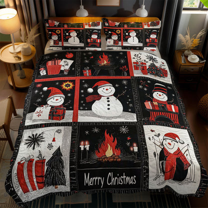 Monochrome Christmas Magic Night WN1010139CL Duvet Cover Set