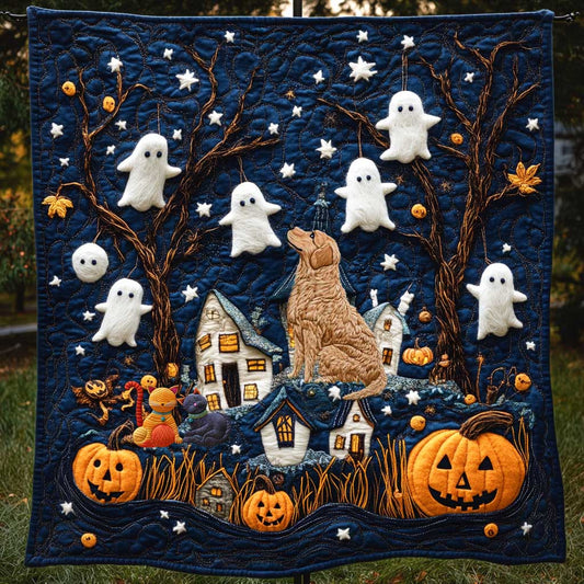 Dog's Spooky Friends WN0210047CL Quilt