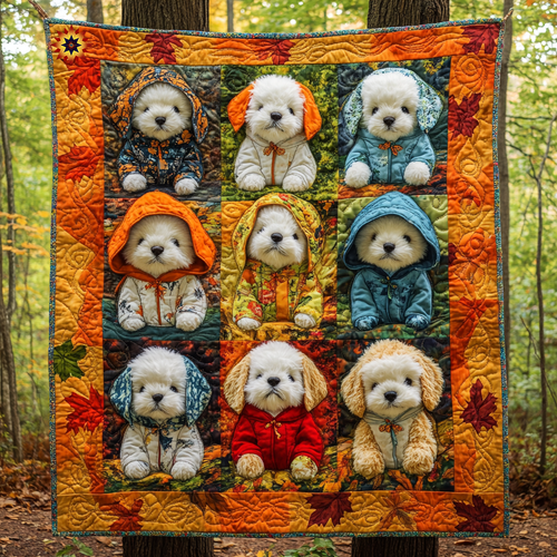 Autumn Dog WY2011026CL Quilt