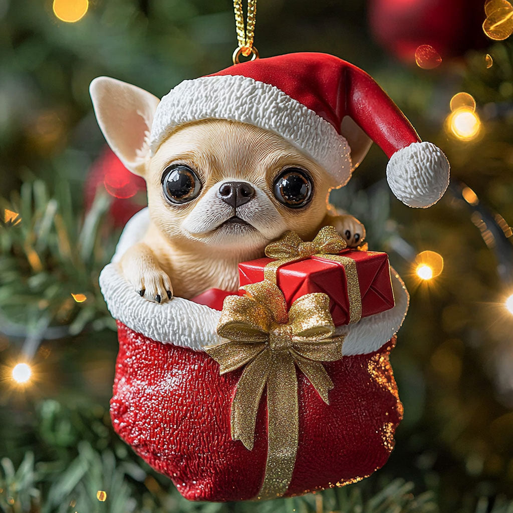Snow Pup CP2010008CL Christmas Ornament