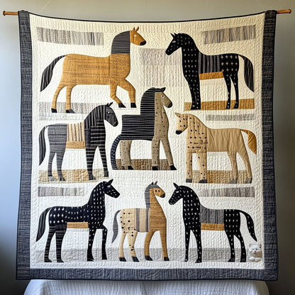 Horse WU0910011CL Quilt