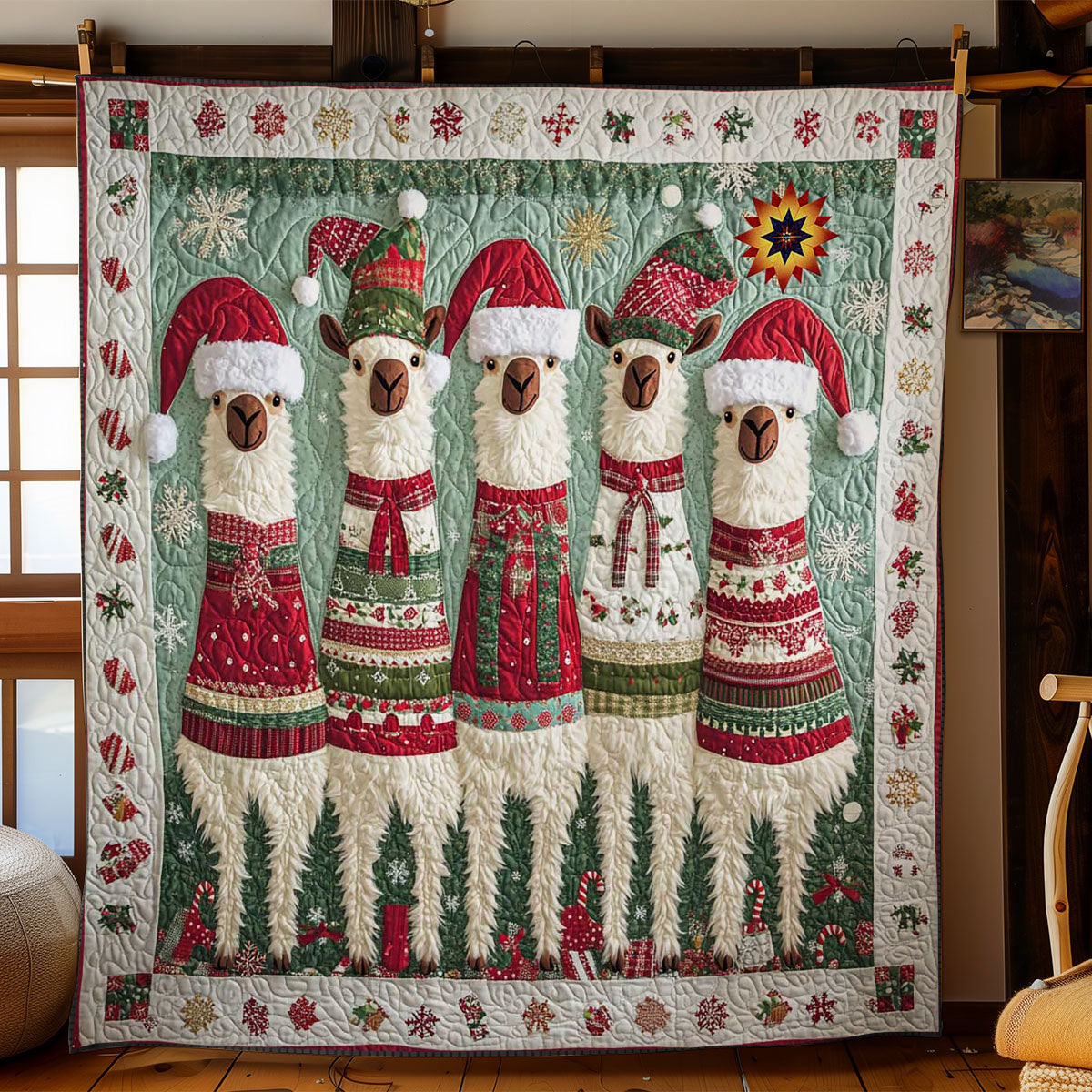 Llama Wonderland WN2211029CL Quilt