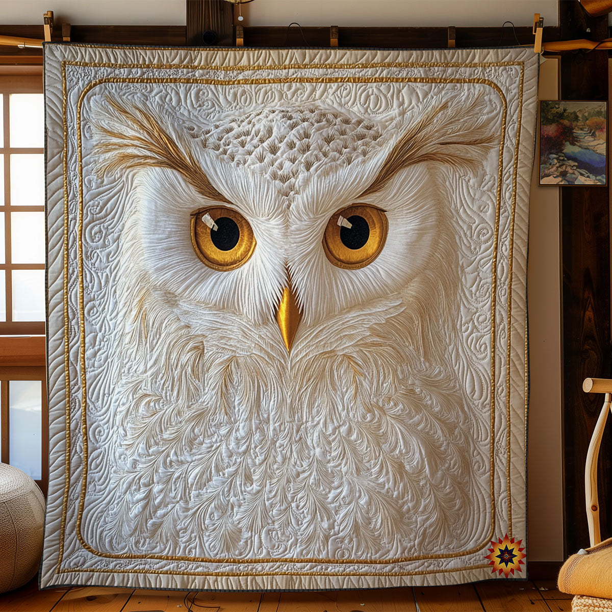 Elegant Owl WY1810015CL Quilt