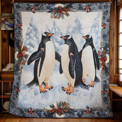 Winter Of Penguin WY0301060CL Quilt