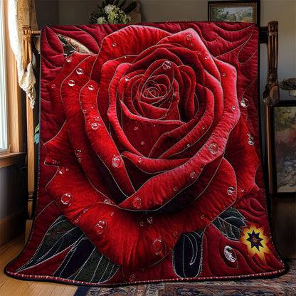 Red Rose WY2811033CL Quilt