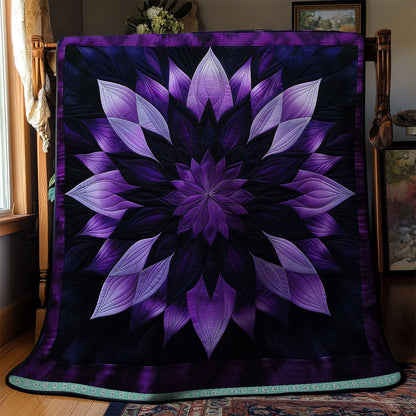 Purple Mystique Bloom WN1309037CL Quilt