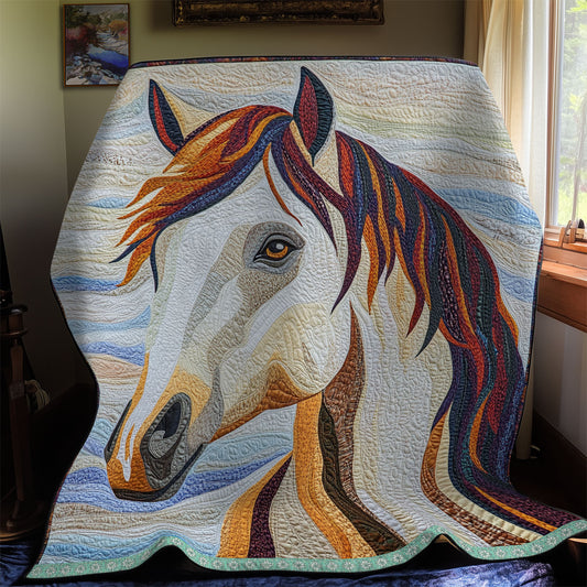Horse Portrait WX0212026CL Quilt