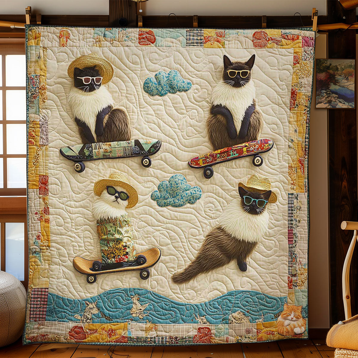 Fun Siamese WN2311063CL Quilt