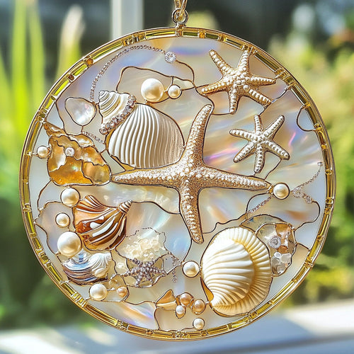Pearl Marine Life WY2801050CL Suncatcher