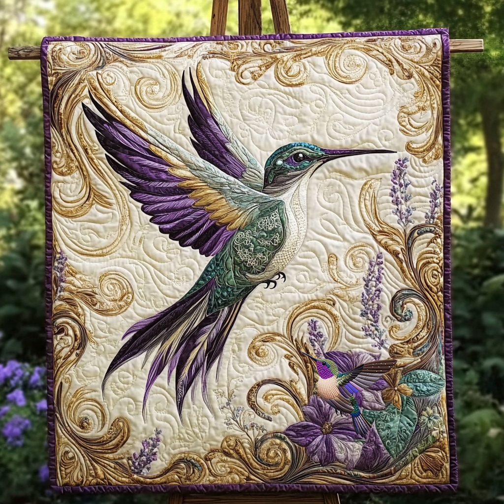 Hummingbird Elegance WG1112011CL Quilt